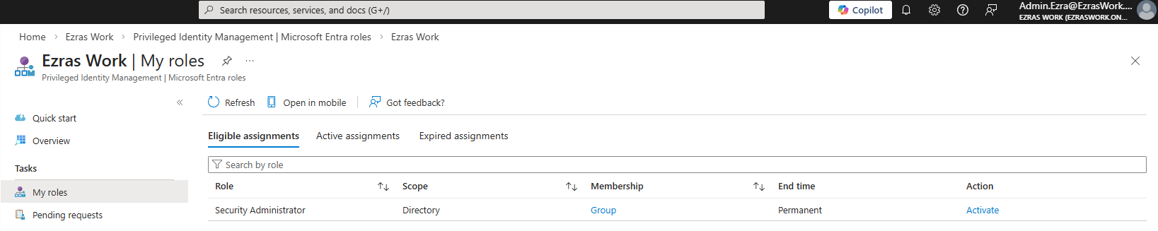 Admin.Ezra Eligible Role