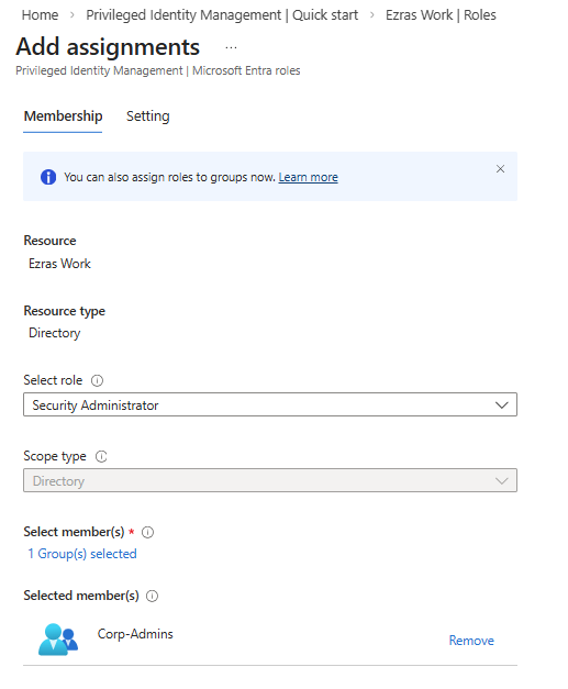Group PIM Assignment